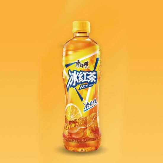 冰红茶 / Lemon Ice Tea Bottle